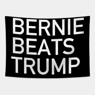 Bernie Beats Trump - Bernie Sanders, Bernie 2020, Anti-Trump Tapestry