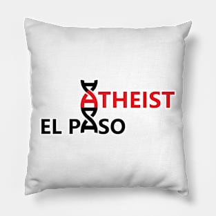 El Paso Atheist Logo Pillow