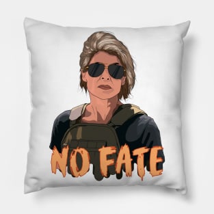 Sarah Connor No Fate Pillow