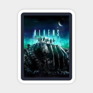 Aliens Magnet