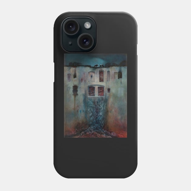 beksinski Phone Case by QualityArtFirst