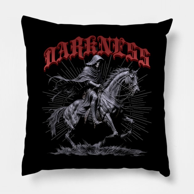 Darkness Pillow by Snazzy Stitch