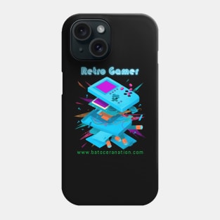 Retro Gamer Logo 12 Phone Case