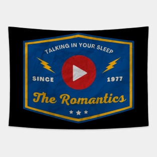 The Romantics // Play Button Tapestry