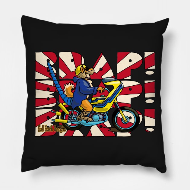 Bosozoku Shibe Pillow by FullTuckBoogie