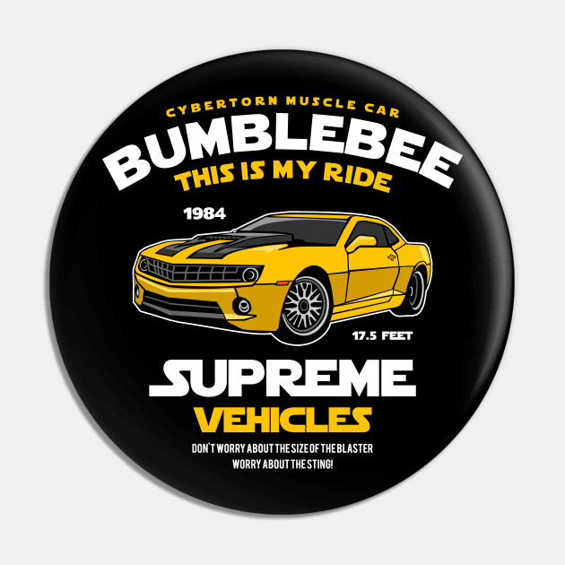 Bumblebee Pin by OniSide