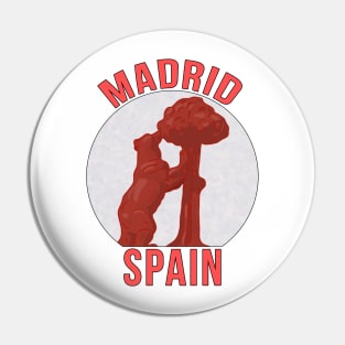 Madrid Spain Pin