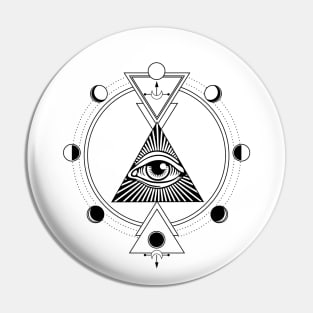 Eye of providence Pin