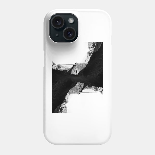 Man of isolation Phone Case by stohitro