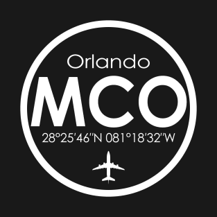 MCO, Orlando International Airport T-Shirt