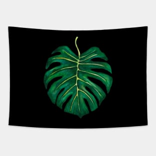 Big monstera leaf Tapestry