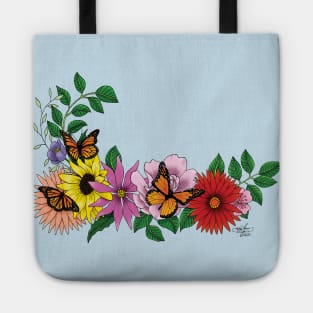 Monarch and Butterflies Tote