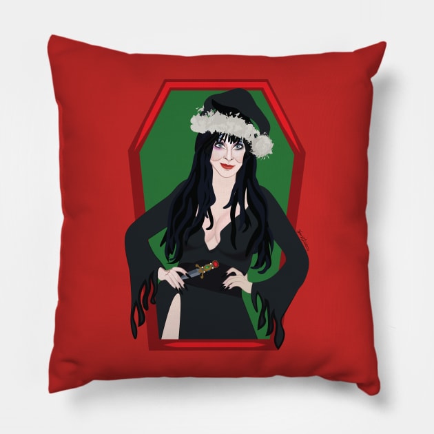 Halloween Santa Pillow by Frannotated