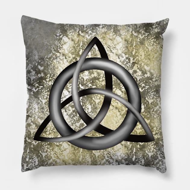 Celtic Knot Pillow by Kcinnik