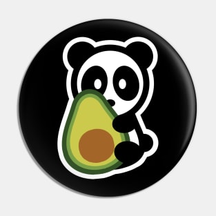 Panda Avocado Bambu Brand Bear Food Snack Cute Fruit Seed Green Guac Chip Dip Sauce Pin