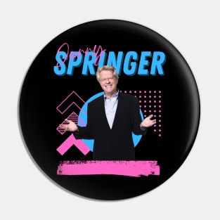 Jerry springer***original retro Pin