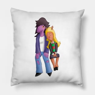 Deltarune chapter 2, Susie x noelle fanart Pillow