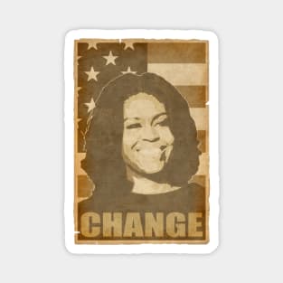 Michelle Obama Change Magnet