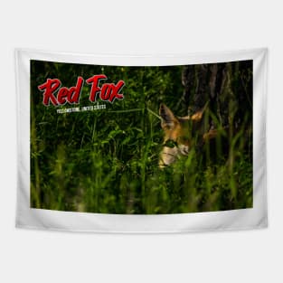 Red Fox in Yellowstone Tapestry