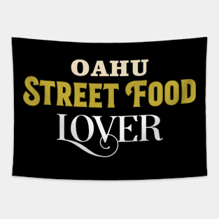 Oahu Street Food Lover – Vintage Tapestry