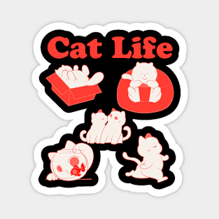 Cat Life Magnet