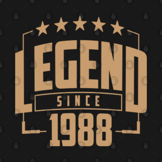 Discover Legend Since 1988 - Since 1988 - T-Shirt