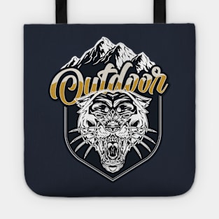 outdoor black panther Tote
