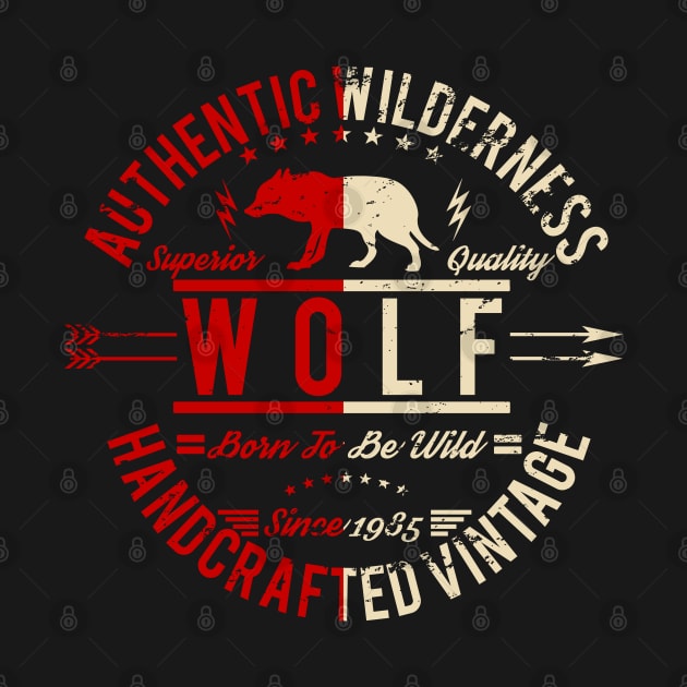 Authentic Wilderness Wolf by JakeRhodes