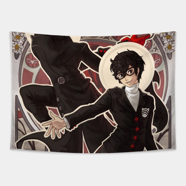 Joker - Ren Amamiya Tapestry by IUBWORKS