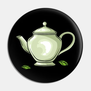 Tea Lover Teapot Pin