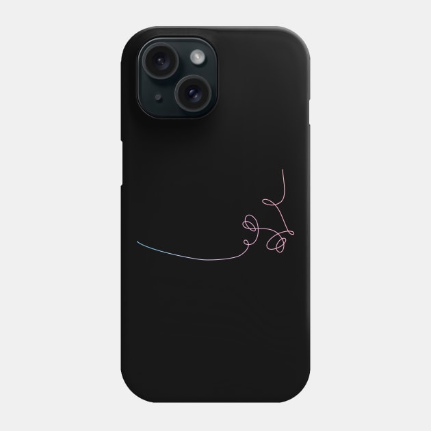 Love Yourself: Tear - R version Phone Case by ZeroKara