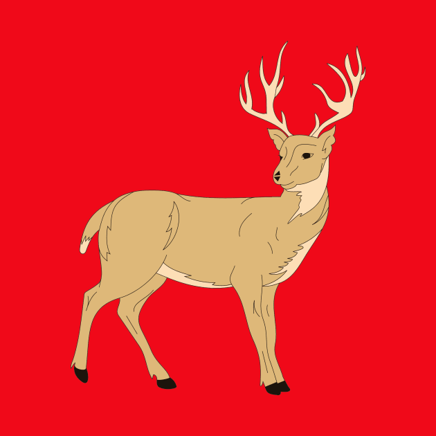 Red Deer by Imagination
