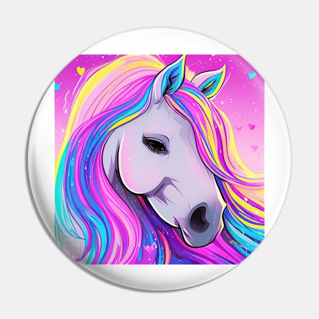 horse Pin by IDesign23