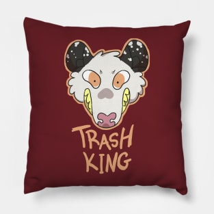 Trash King Pillow