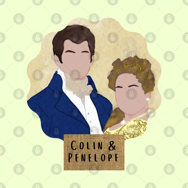 Colin Penelope Bridgerton Season 3 Polin by Regency Romp