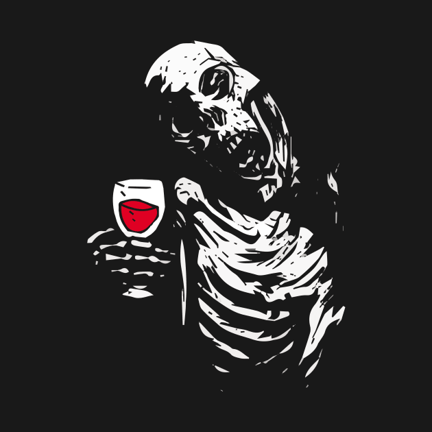 Have a good Bloody Halloween from Mr Skeleton Zombie by Asiadesign