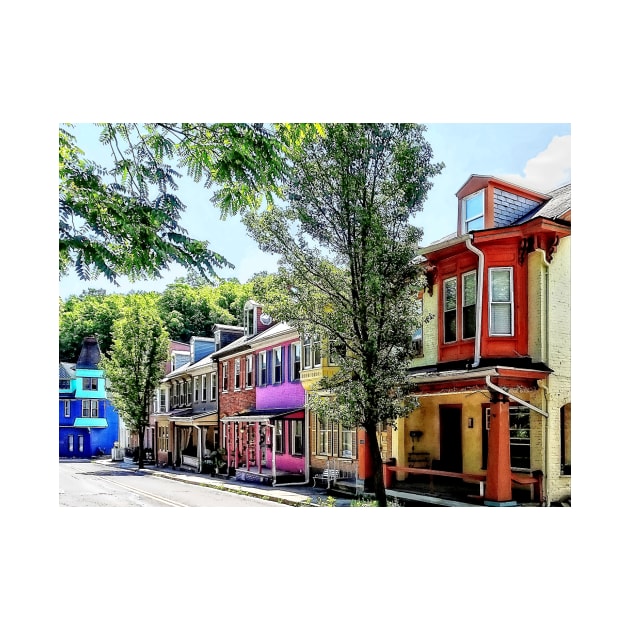 Jim Thorpe PA - Quaint Street by SusanSavad