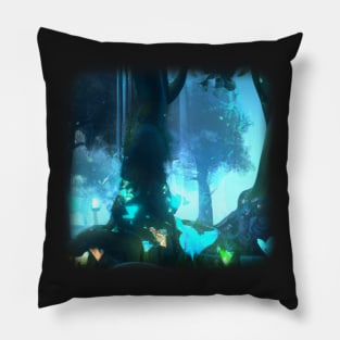 Magical forest Pillow