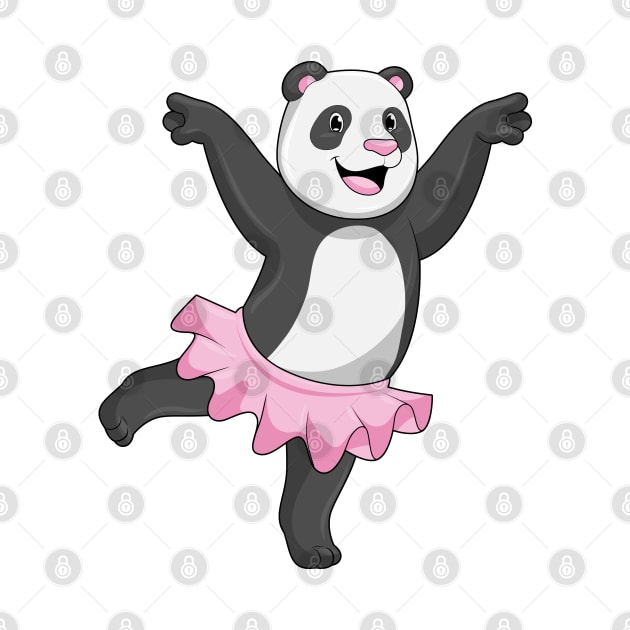 Panda as Ballerina at Ballet by Markus Schnabel