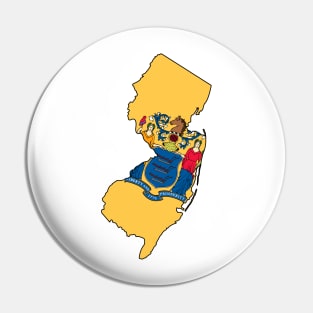 New Jersey Love Pin