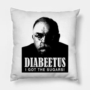 Diabeetus - I Got The Sugars! // Pencil Drawing Pillow