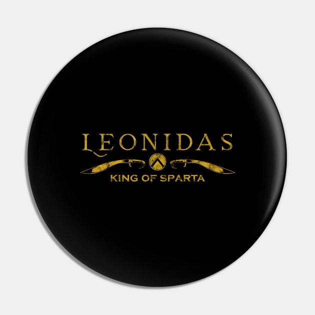 Sparta Gym and Fitness - Leonidas Pin by Modern Medieval Design