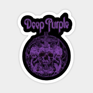 PURPLE SKULL Magnet