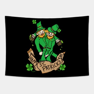 Funny St Patrick's Day Drinking Buddy Tapestry