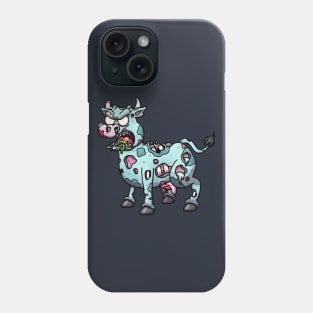 Zombie Cow Cartoon Phone Case