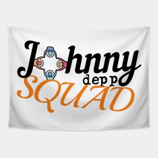 Johnny depp squad Tapestry