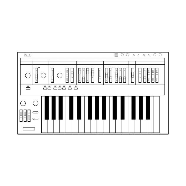 Roland SH-101 by s0nicscrewdriver