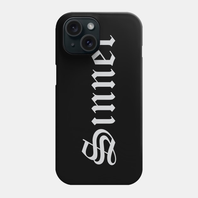 Sinner Phone Case by BlackRavenOath