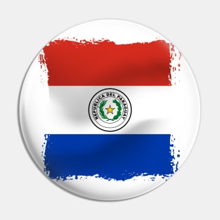 Paraguay artwork Pin