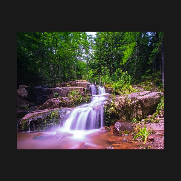 Johns Brook Trail Big Slide Mountain Keen Valley NY Waterfall by WayneOxfordPh